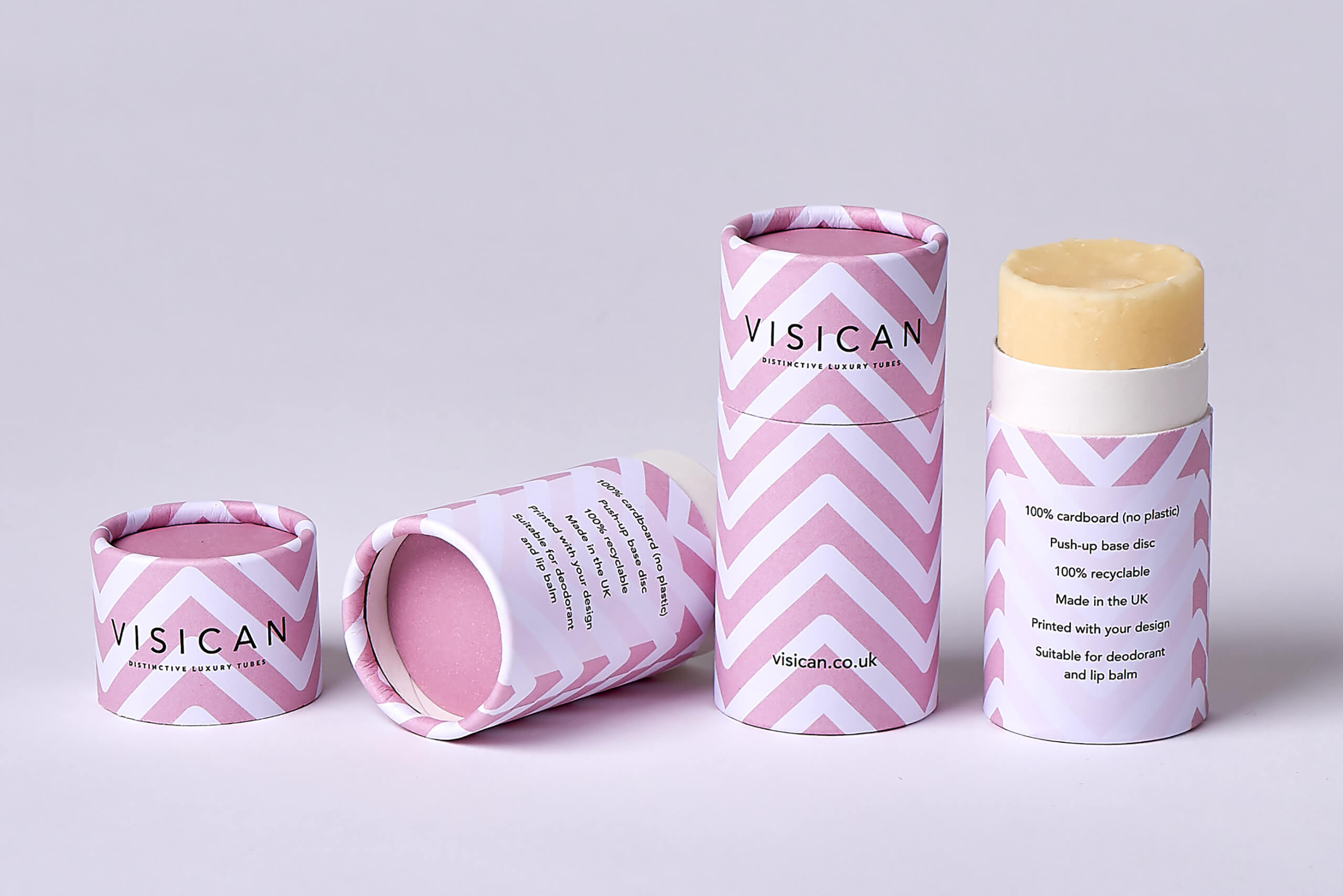 push up card tube packaging