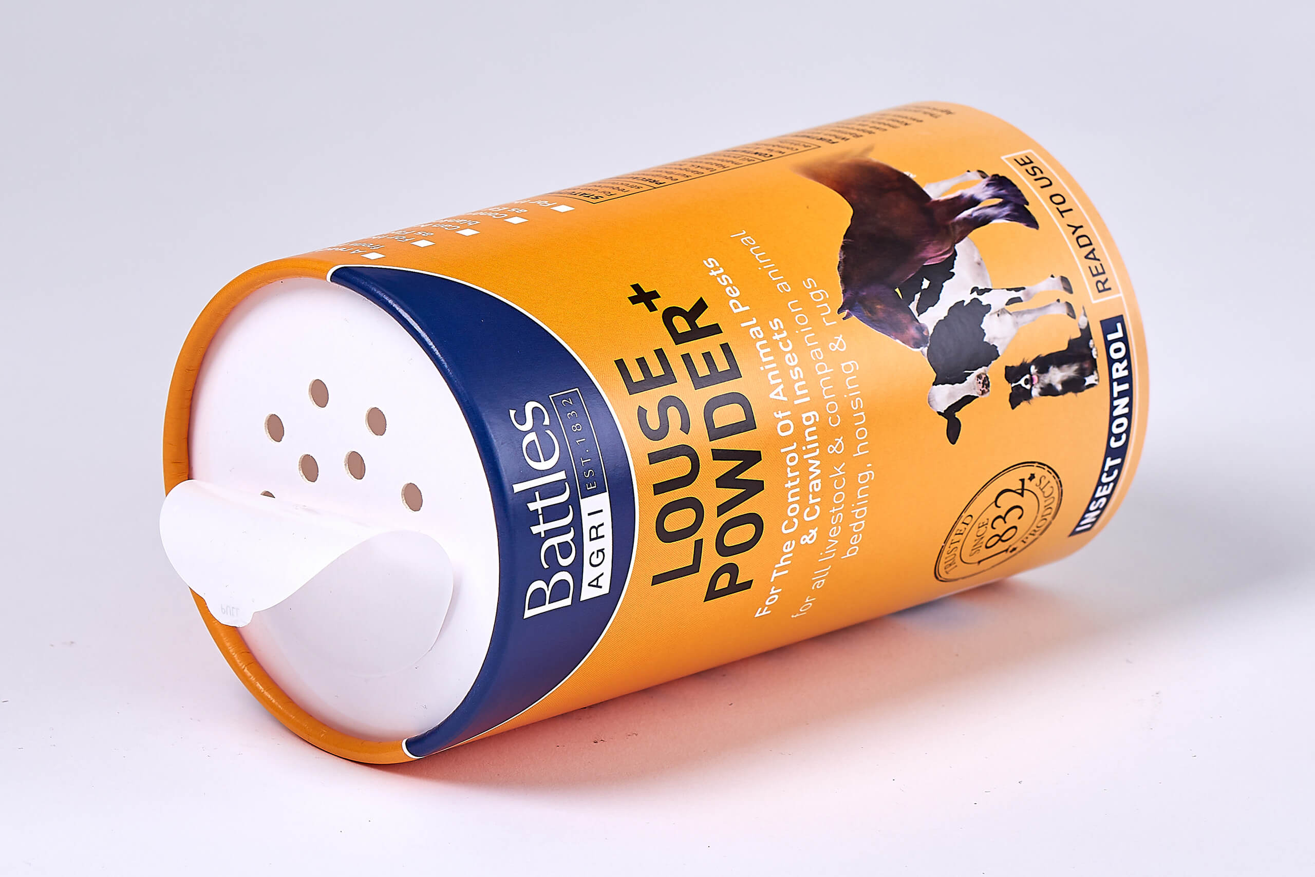 Louse Powder Shaker Tube packaging